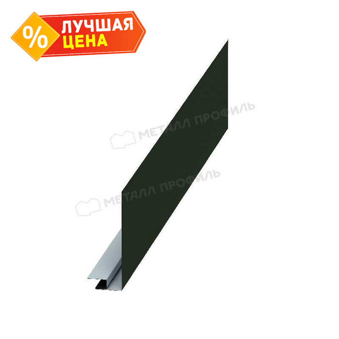 Планка карнизного свеса сложная 185х50х2000 (VikingMP E-20-6007-0.5)